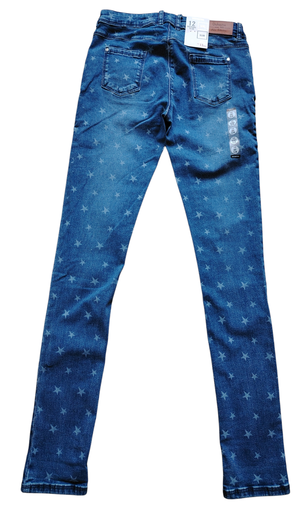 Pantalon jean orchestra fille.  (12 ans)