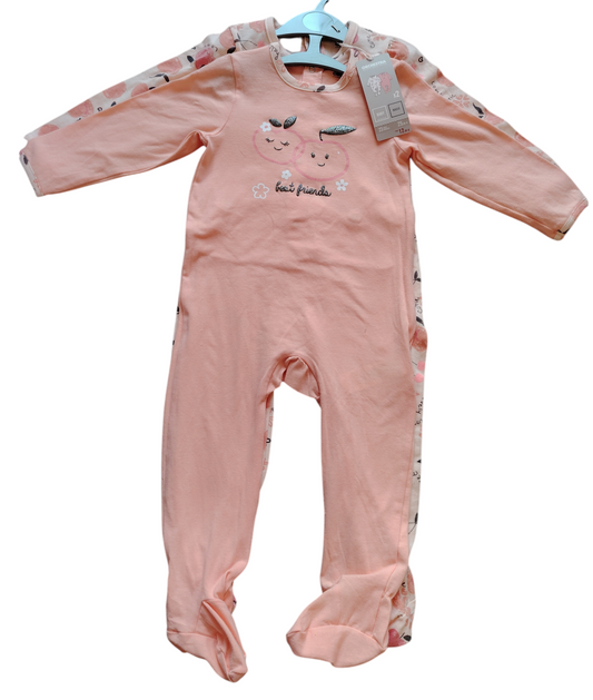 Lot de 2 pyjamas Dors bien orchestra fille(23 mois)