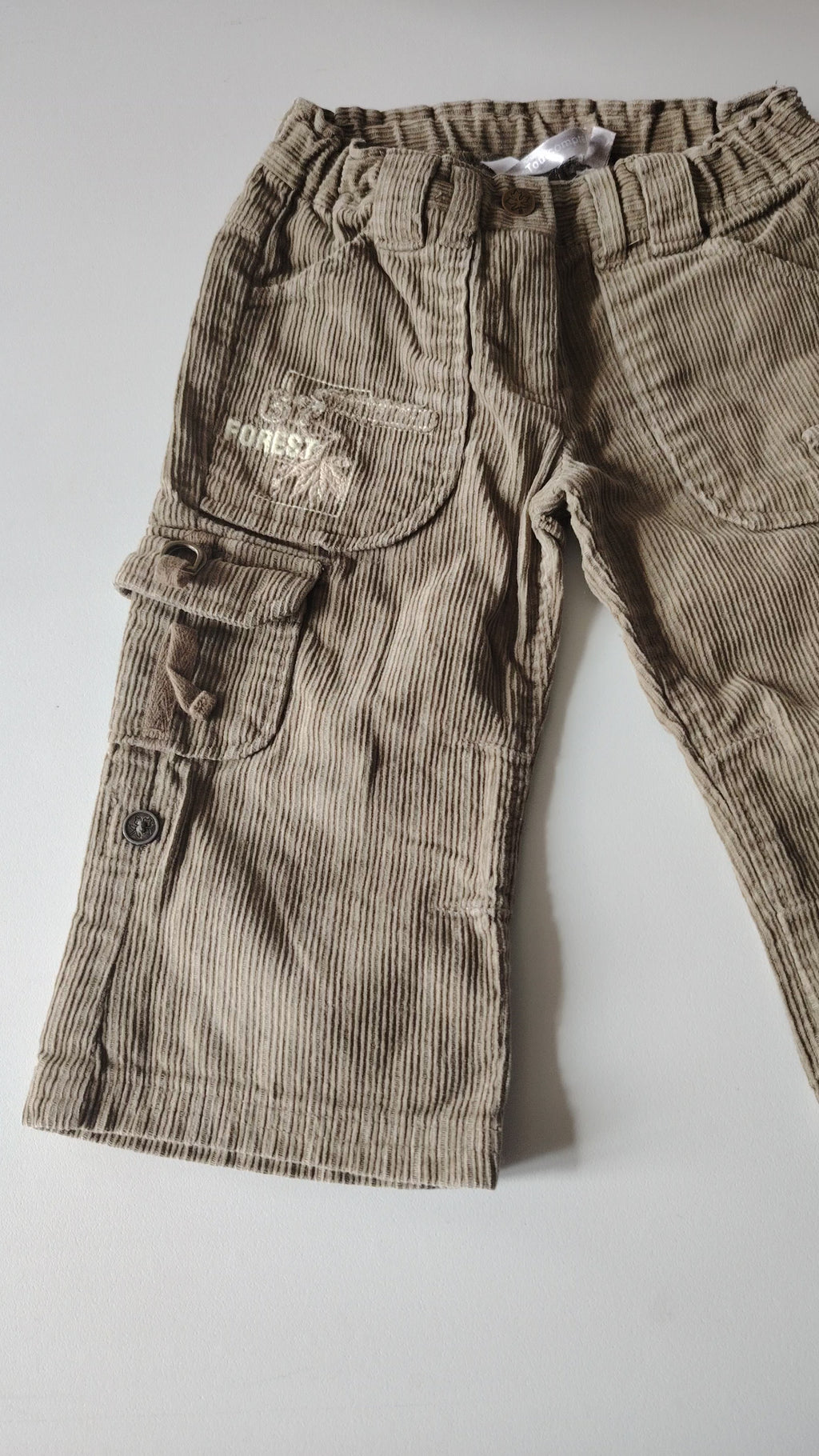 Pantalon velours garçon