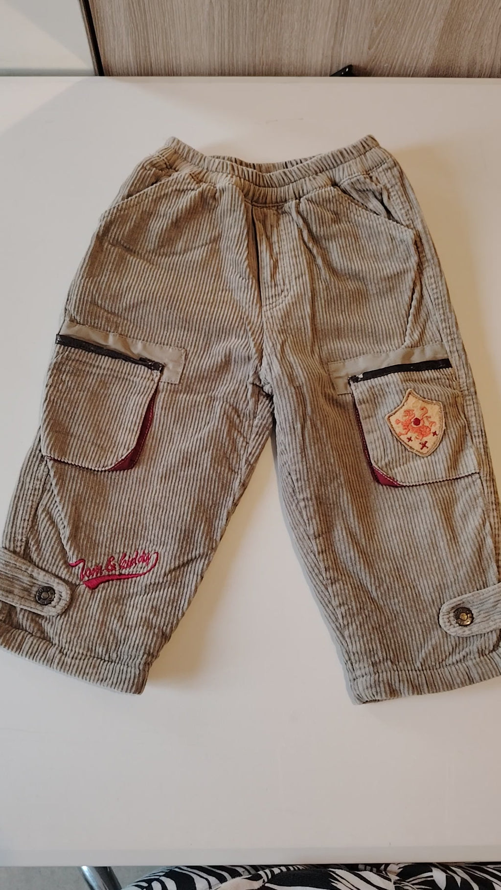Pantalon velours