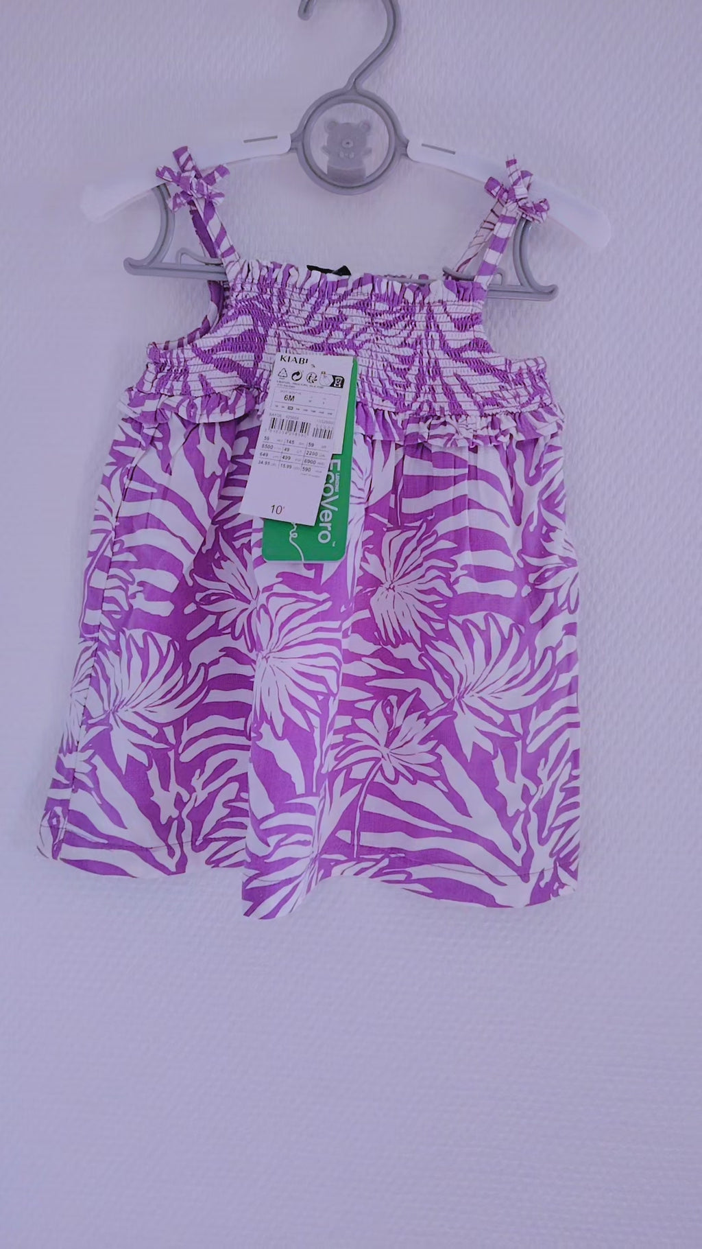 Haut fille Kiabi 6 mois destockage neuf