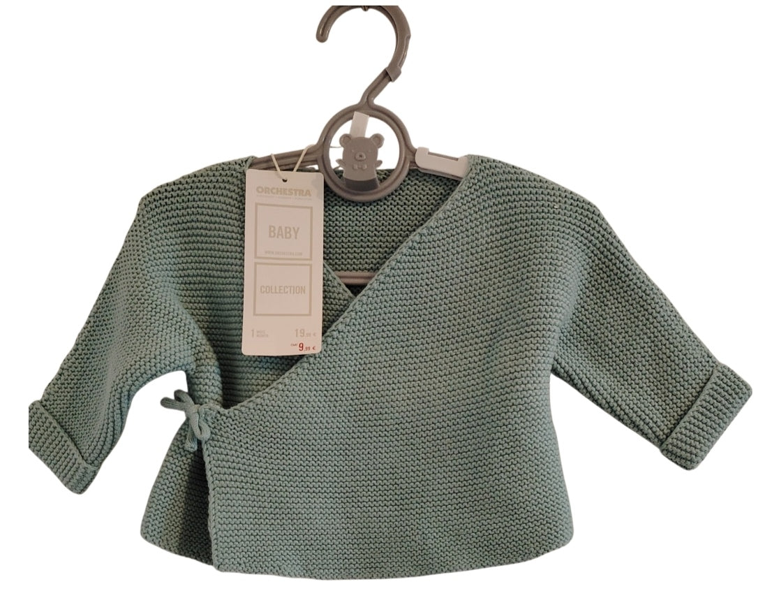Gilet pull fille orchestra destockage neuf 1 mois
