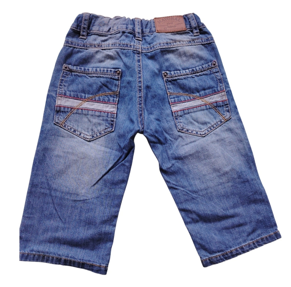 Pantacourts jean fille mayoral