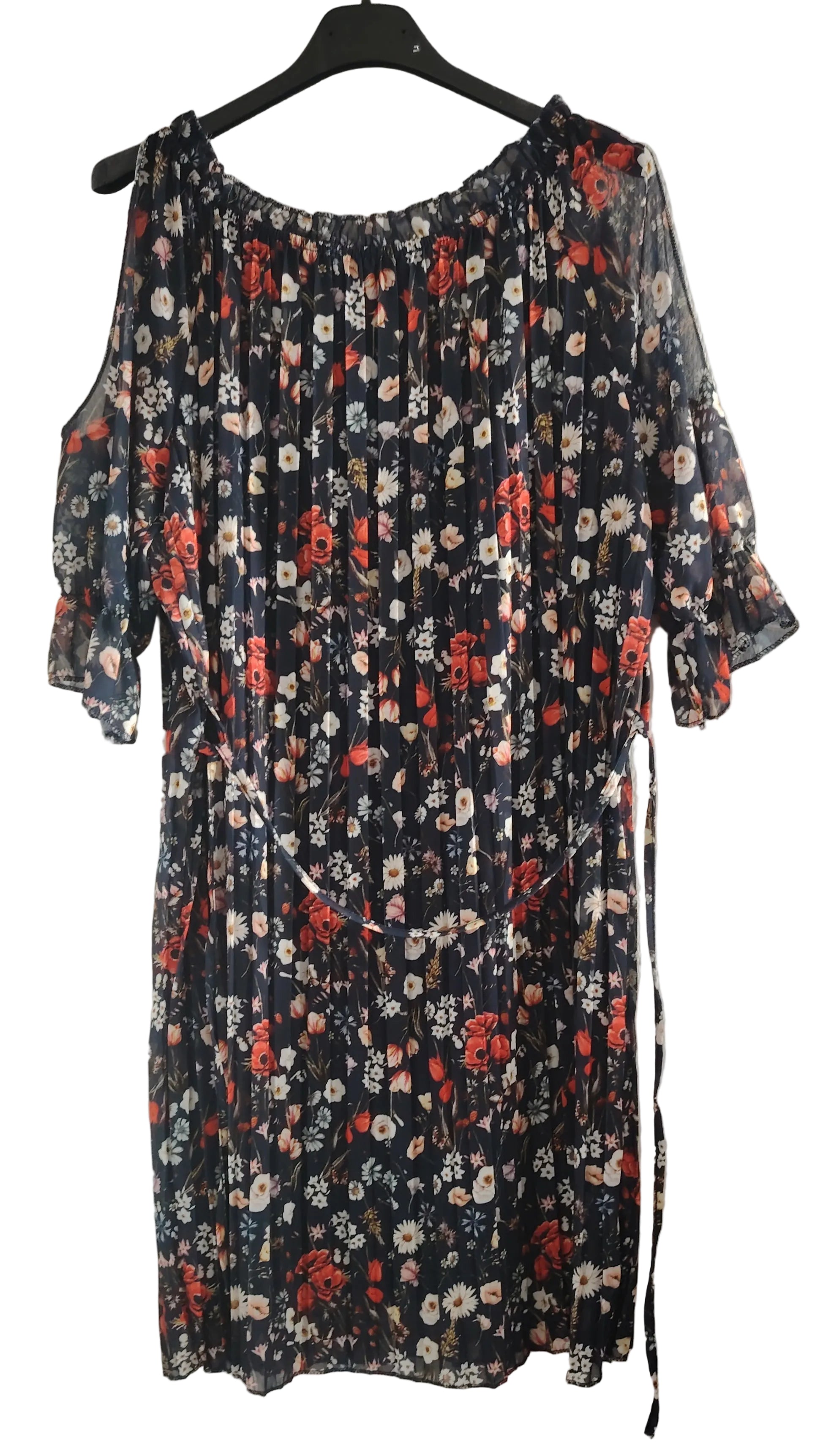 Robe été plissée femme