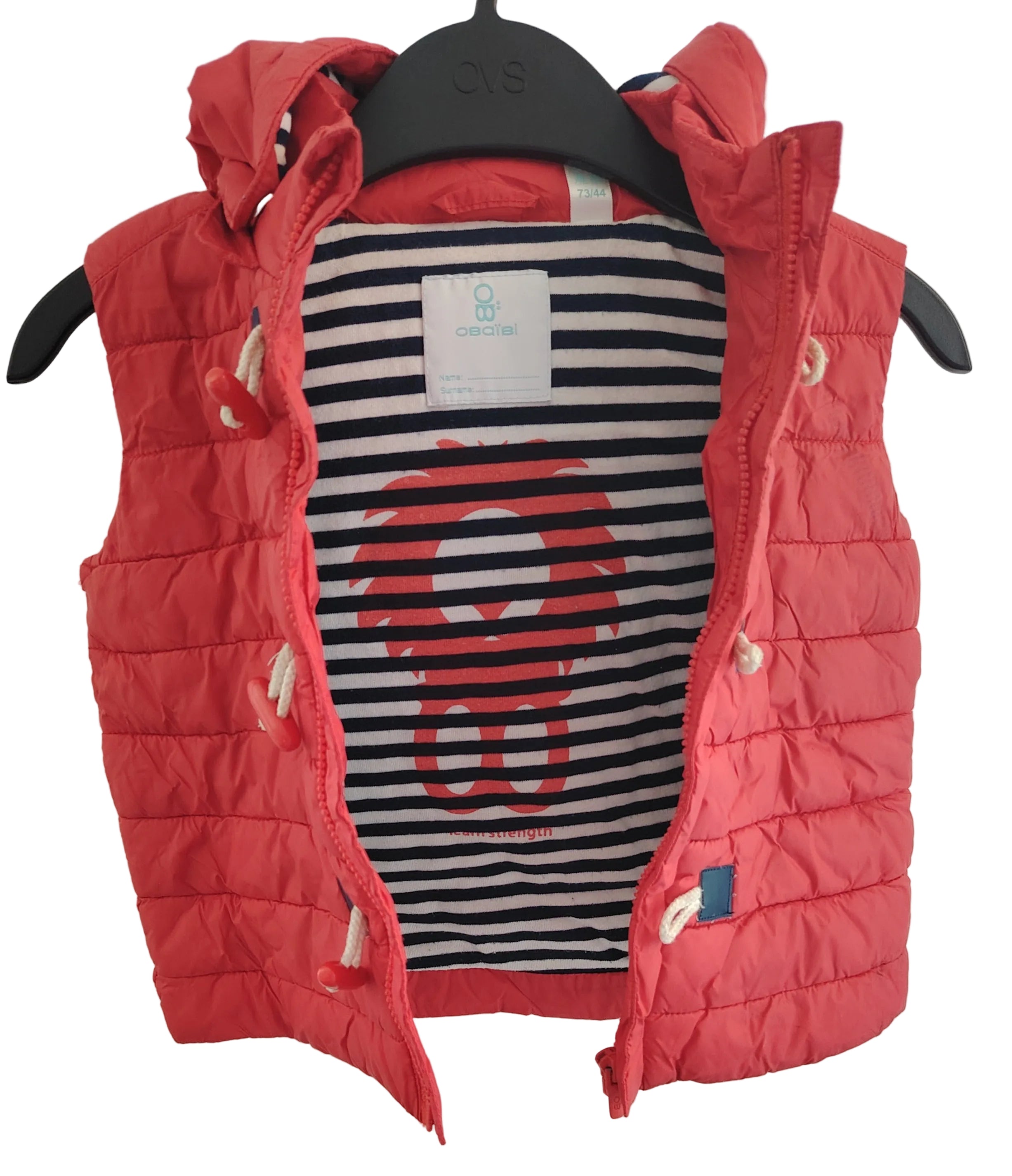 Gilet fille OBAIBI 12 mois occasion