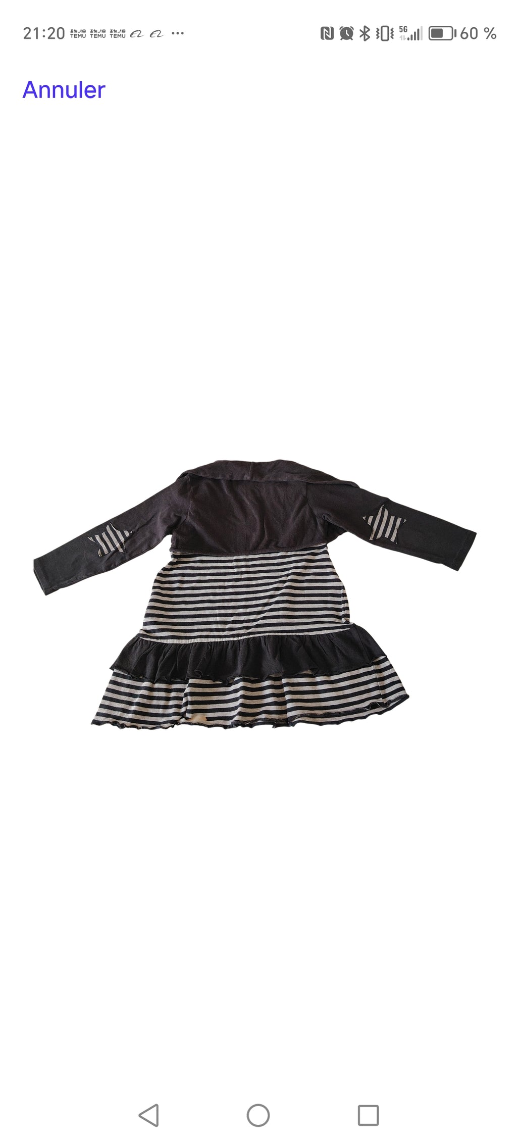 Robe fille tissaia