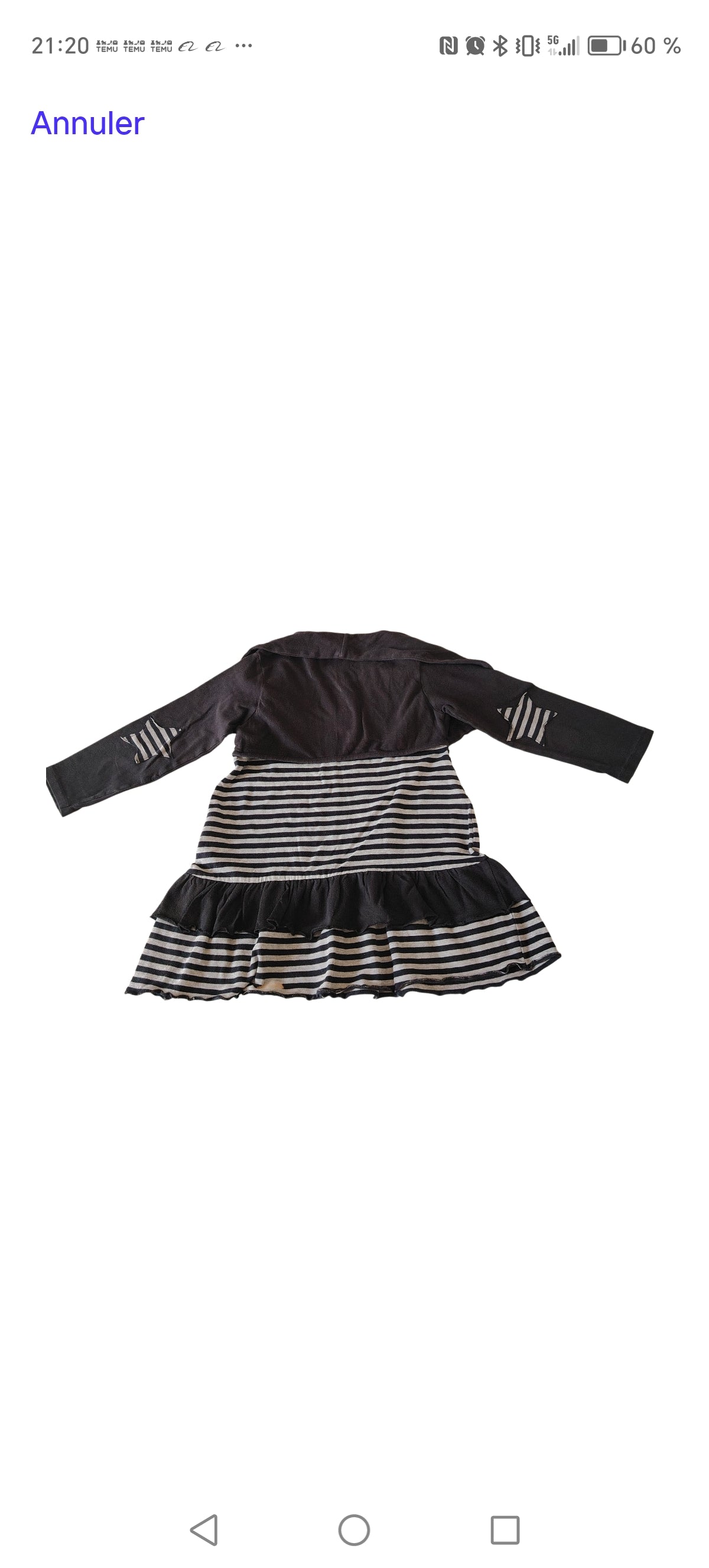 Robe fille tissaia