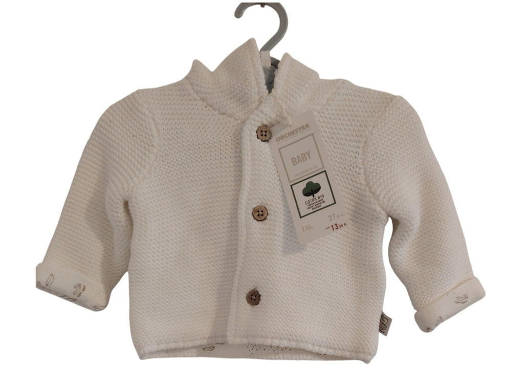 Gilet pull fille orchestra destockage neuf 1 mois