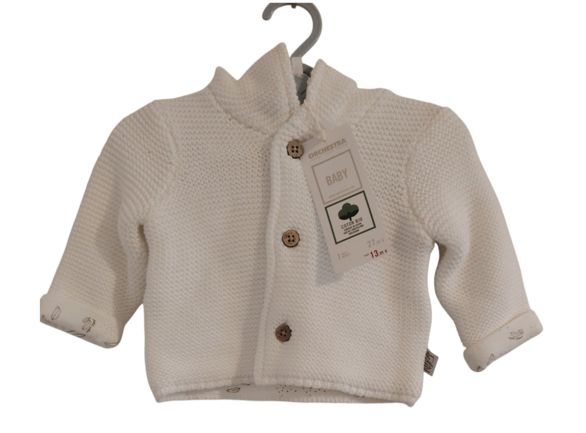 Gilet pull fille orchestra destockage neuf 1 mois