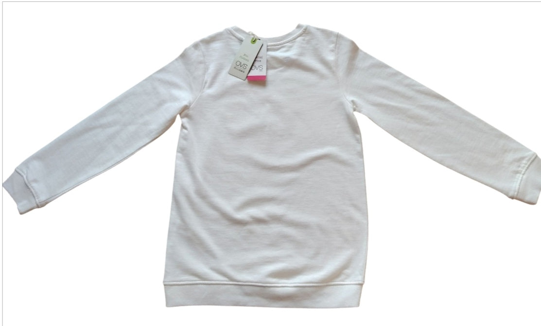 Sweat fille OVS (8-9 ans)