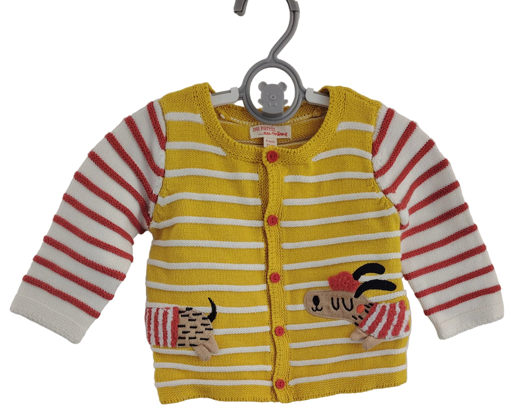 Gilet pull fille du pareil au même 9 mois
