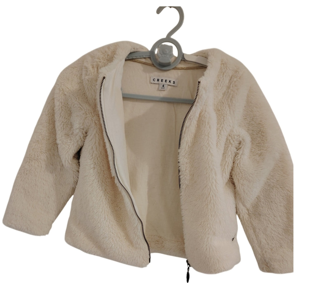 Gilet fourrure fille occasion creeks 4 ans