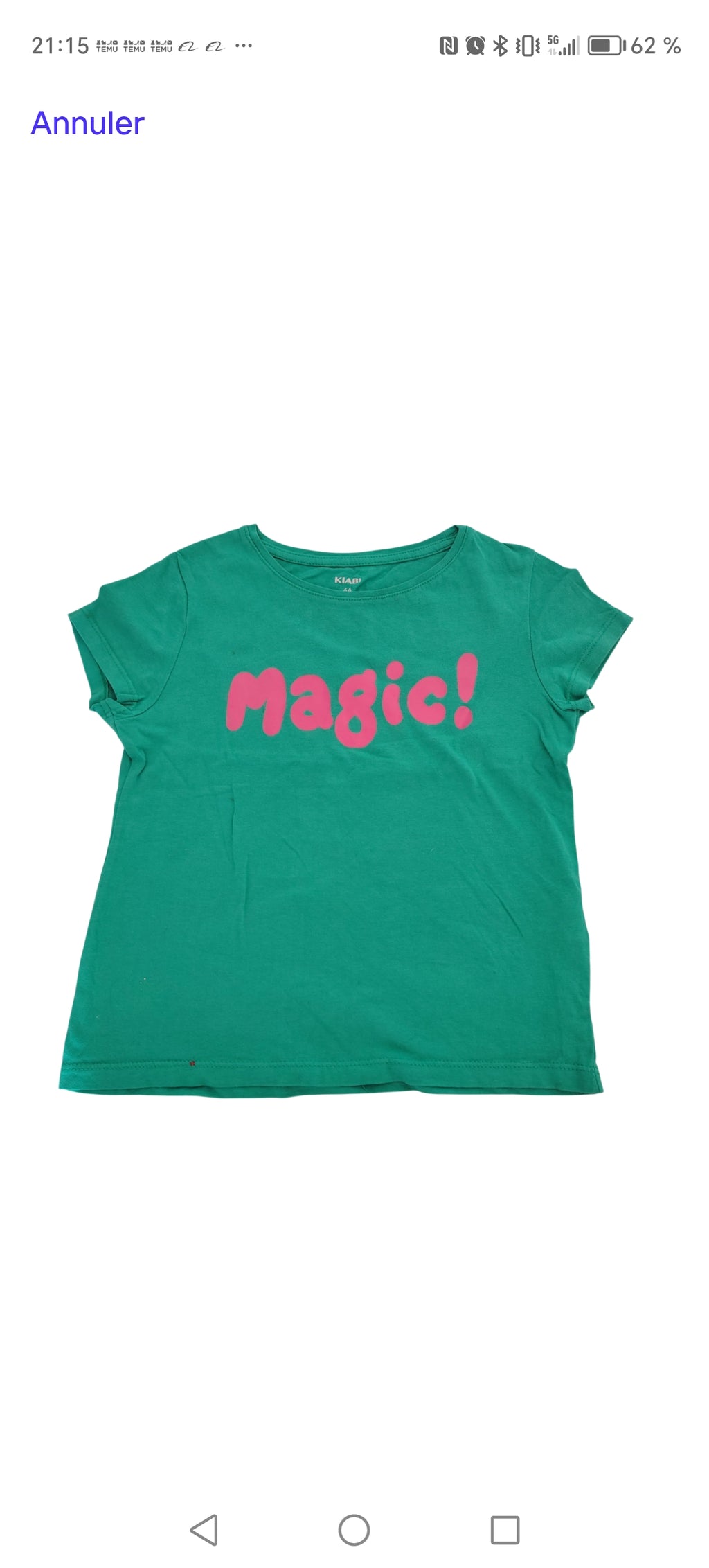 Tee - short fille Kiabi