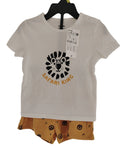 Ensemble haut et short fille 18 mois destockage neuf