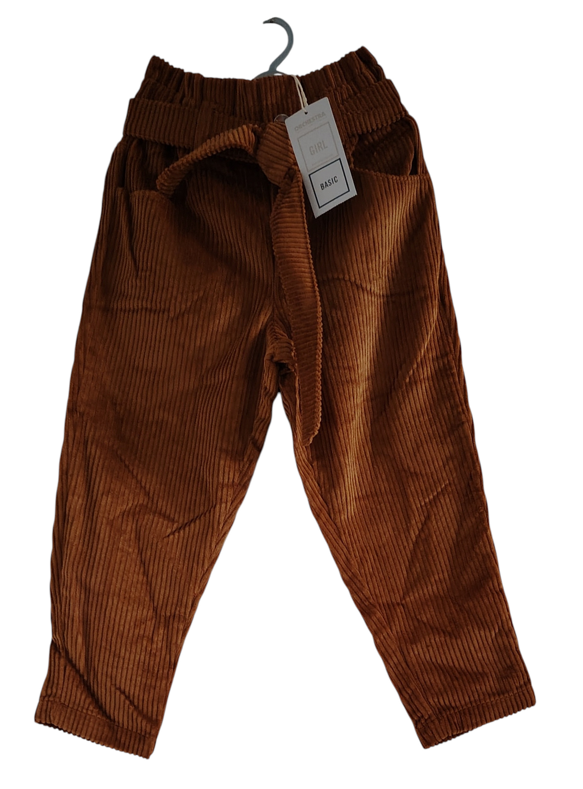 Pantalon velours fille neuf destockage orchestra 6 ans