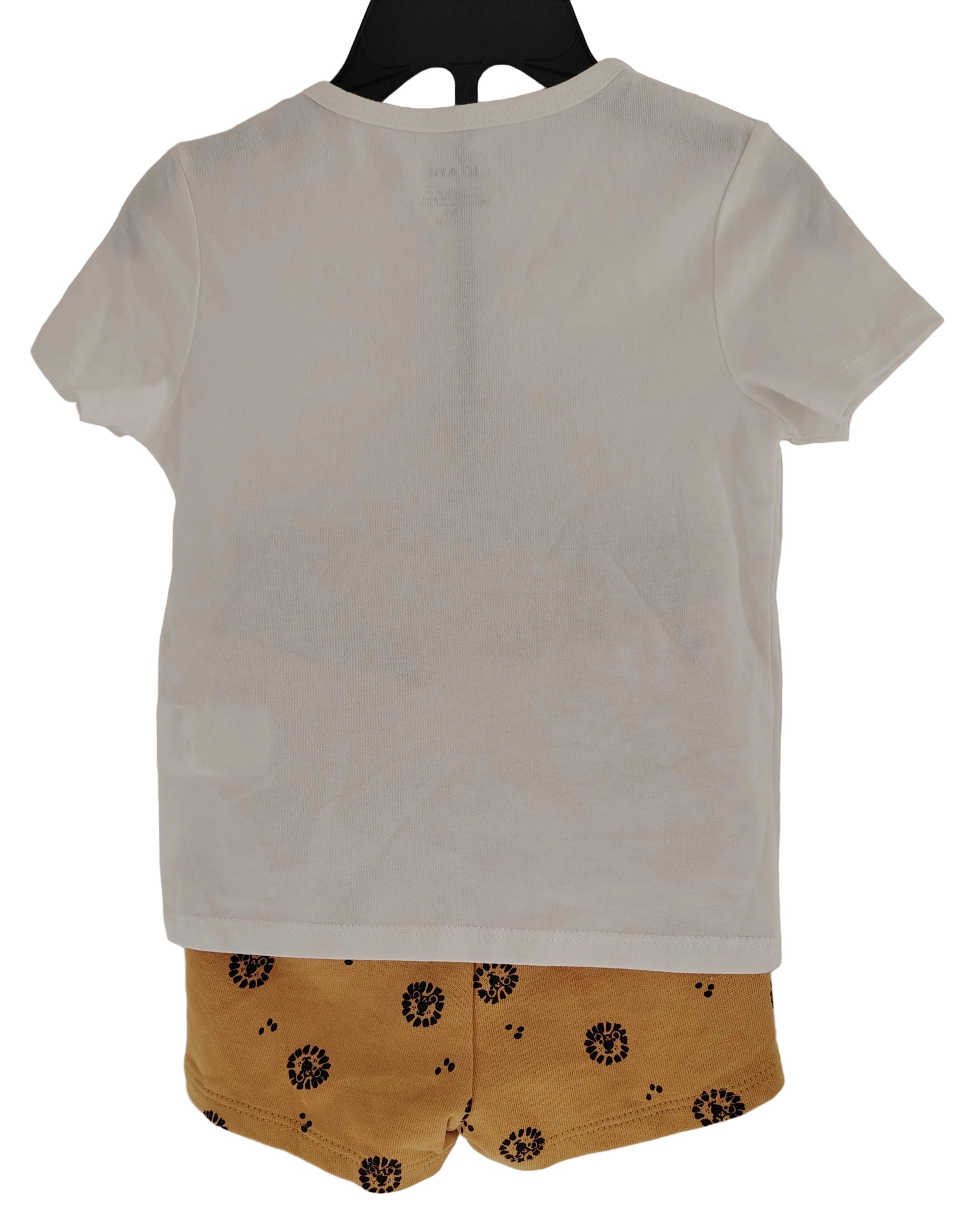 Ensemble haut et short fille 18 mois destockage neuf