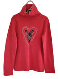 Pull col roulé fille