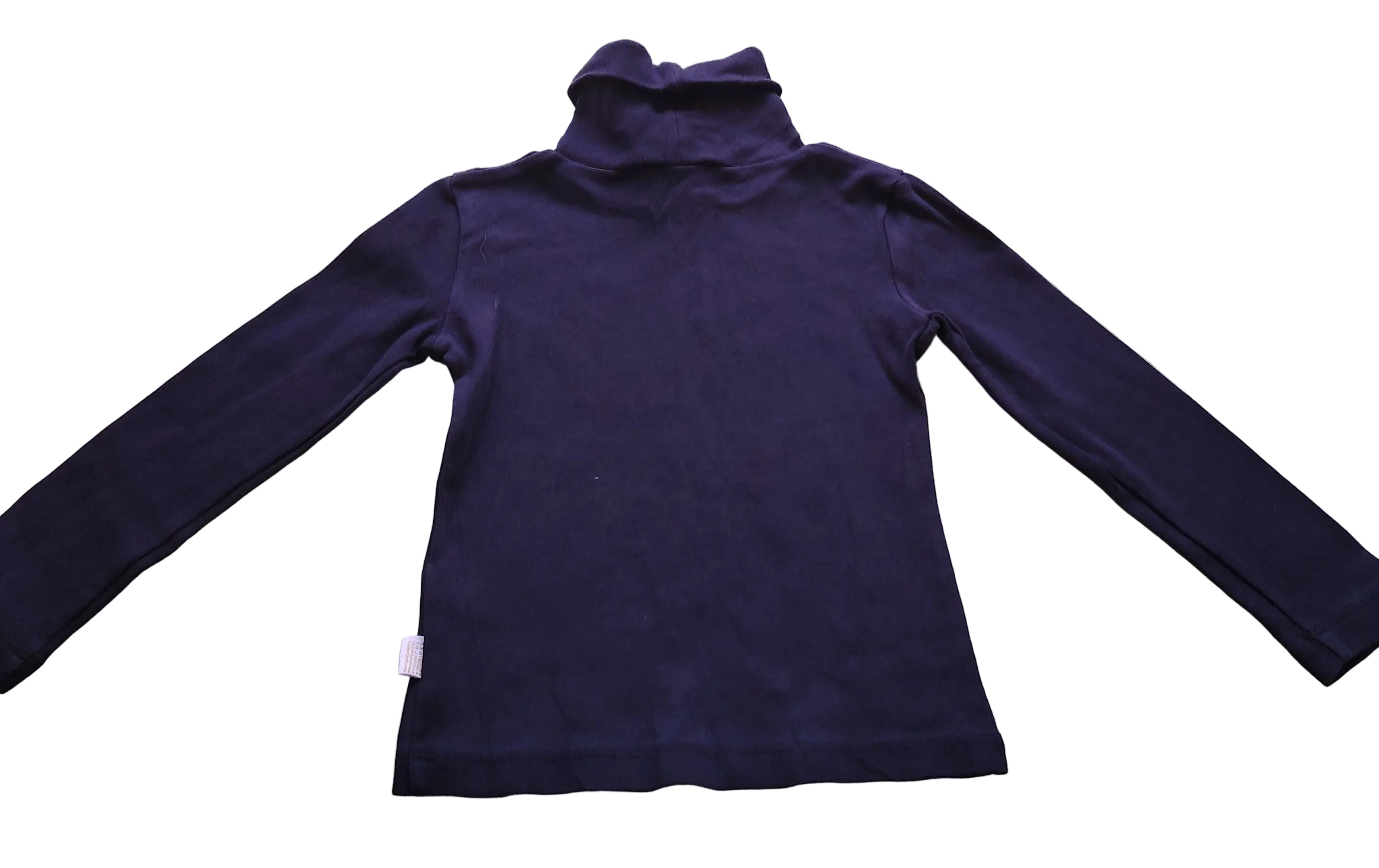 Pulls colle roulé fille original marine