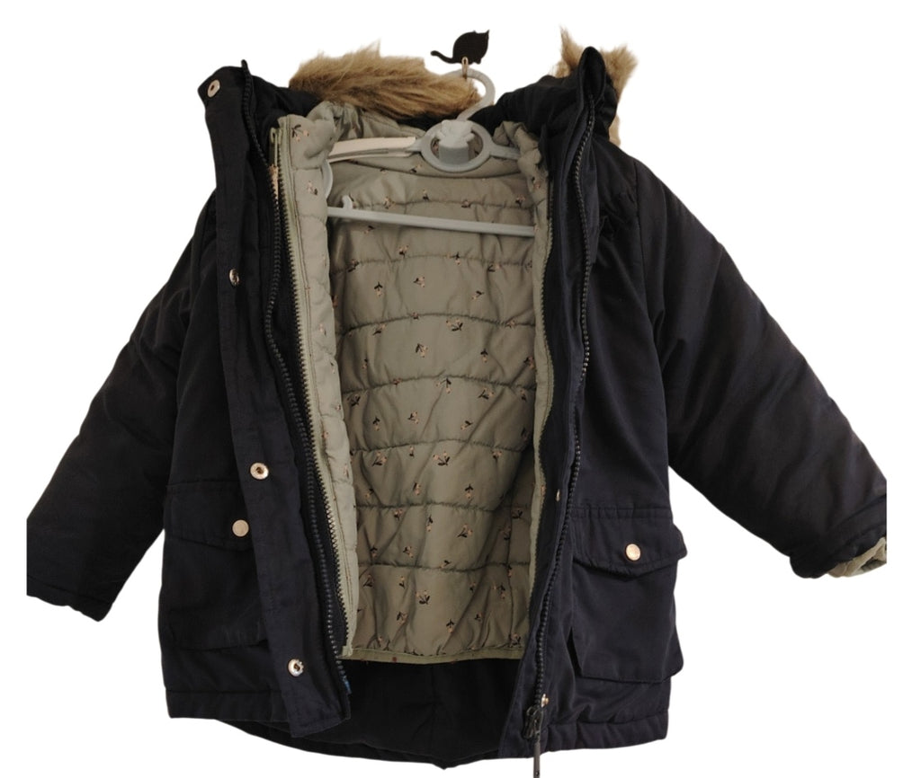 Manteau 2 en 1 fille occasion outdoor jacket 5 ans