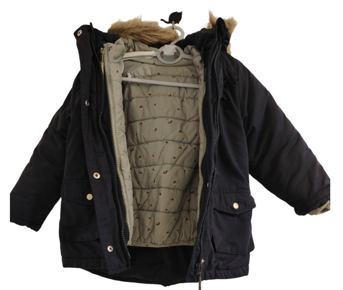 Manteau 2 en 1 fille occasion outdoor jacket 5 ans