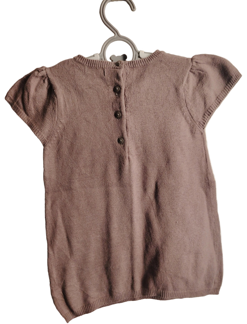 Robe pull bébé fille grain de blé