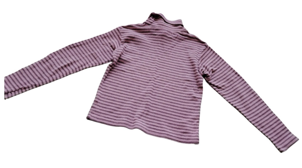 Pull col roulé fille