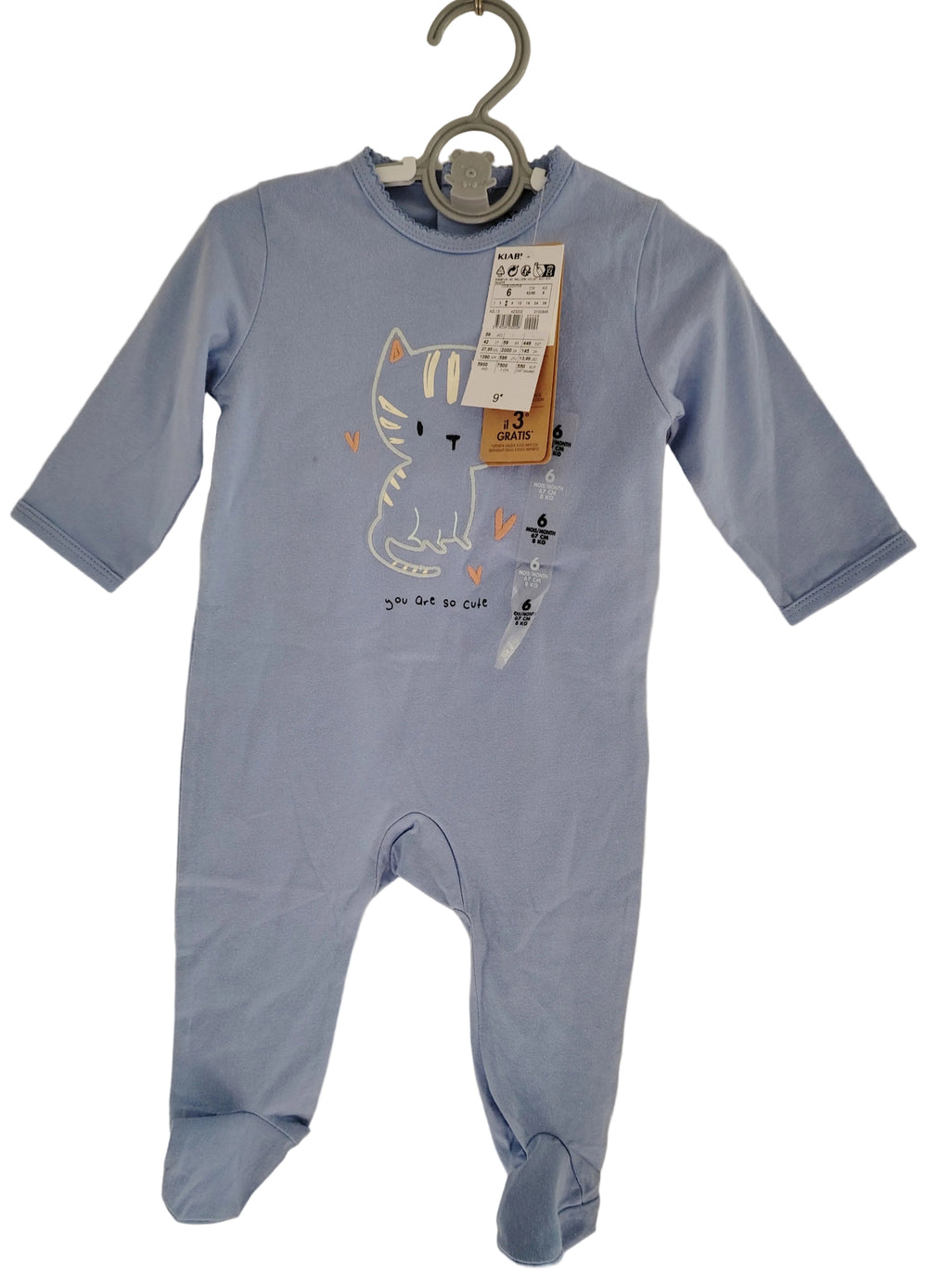 Pyjama bébé garçon 6 mois Kiabi destockage neuf