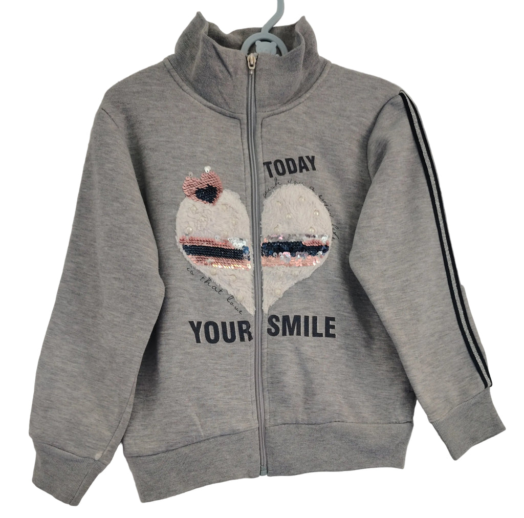 Gilet pull fille 10 ans