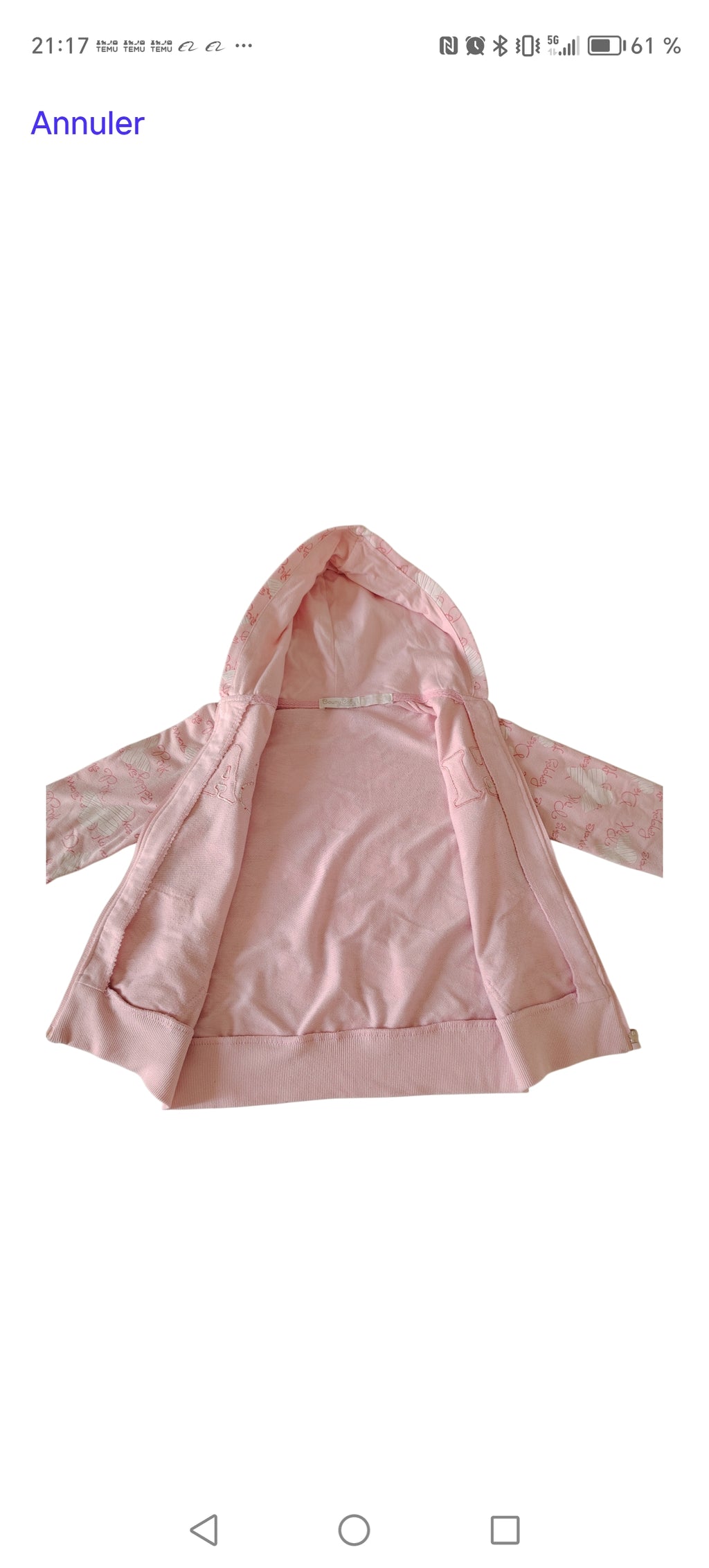 Gilet sweet fille