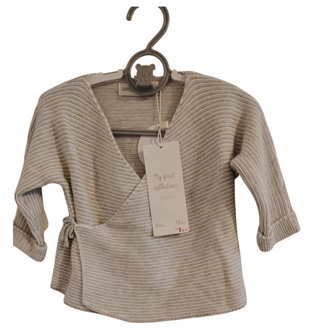 Gilet bébé fille orchestra destockage neuf 1 mois
