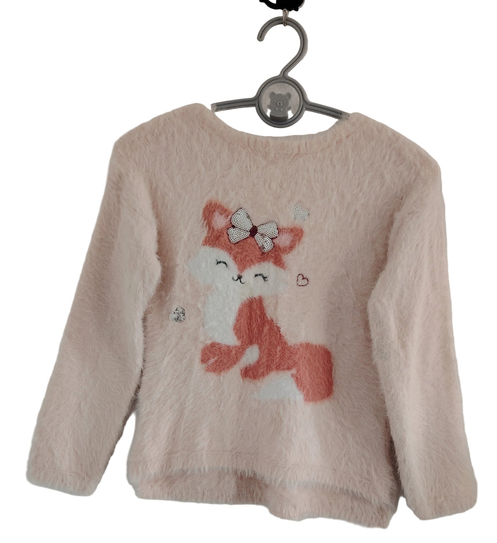 Pull polaire fille