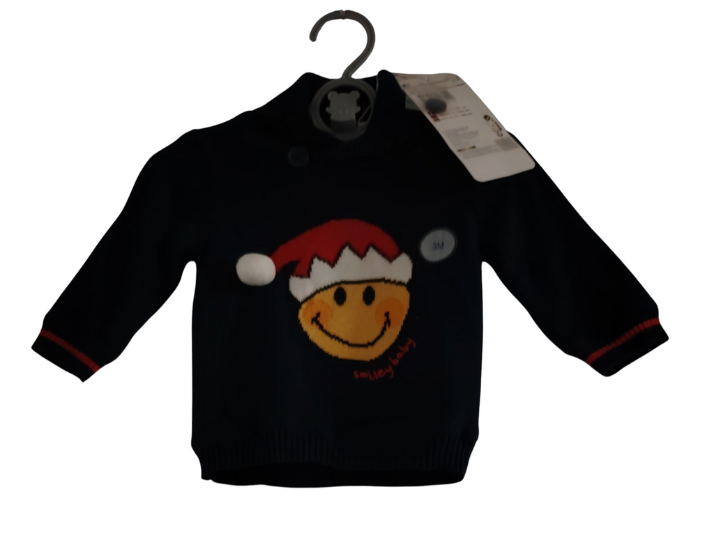 Pulls bébés smiley baby neuf.   3 mois