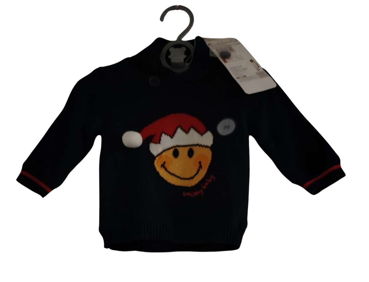 Pulls bébés smiley baby neuf.   3 mois