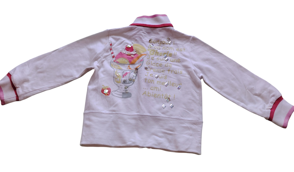 Gilet pull fille