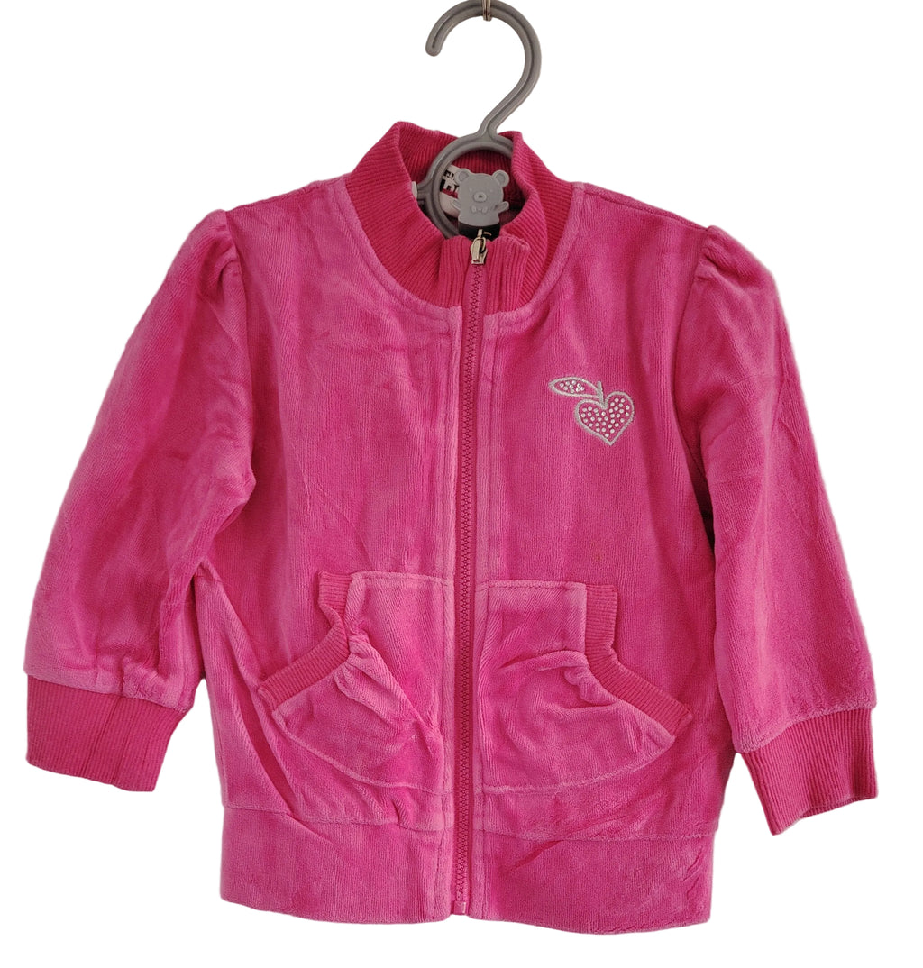 Gilet pull polaire fille