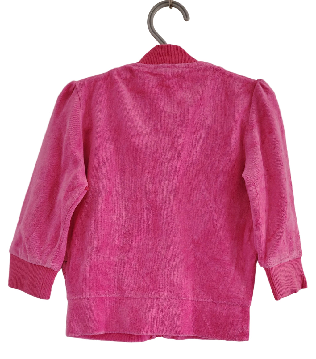 Gilet pull polaire fille