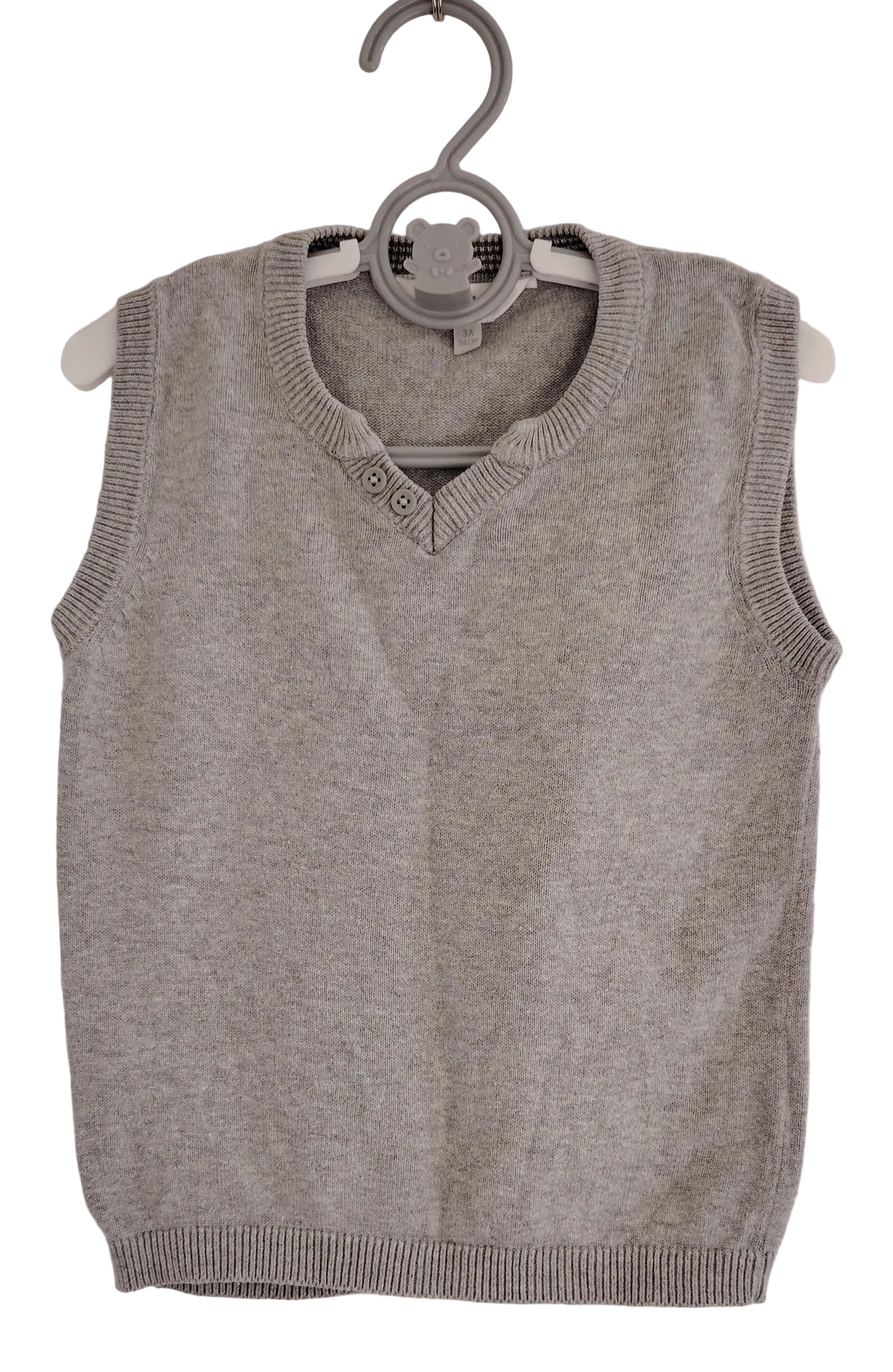 Pull sans manche garçon 3 ans