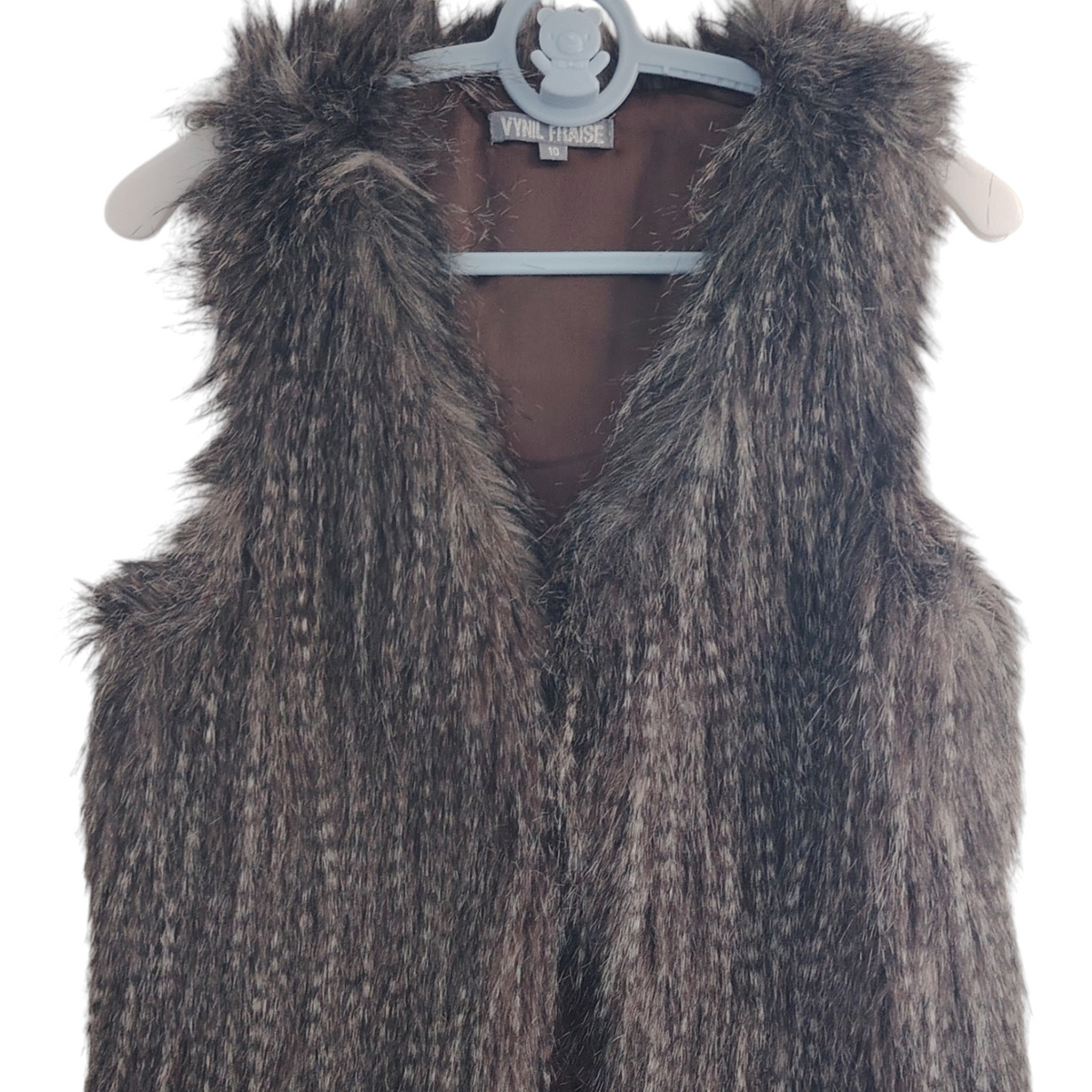 Gilet fausse fourrure fille 10 ans occasion