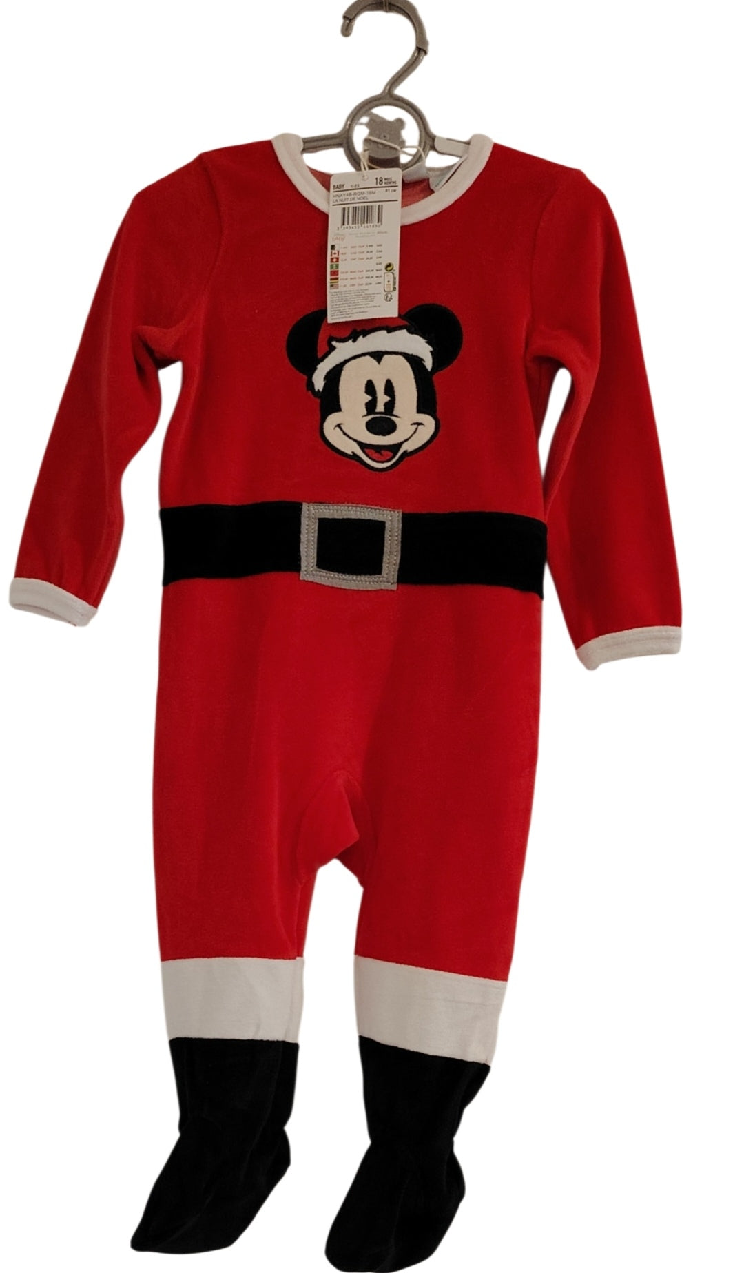 Combinaison noël Disney baby destockage neuf 18 mois