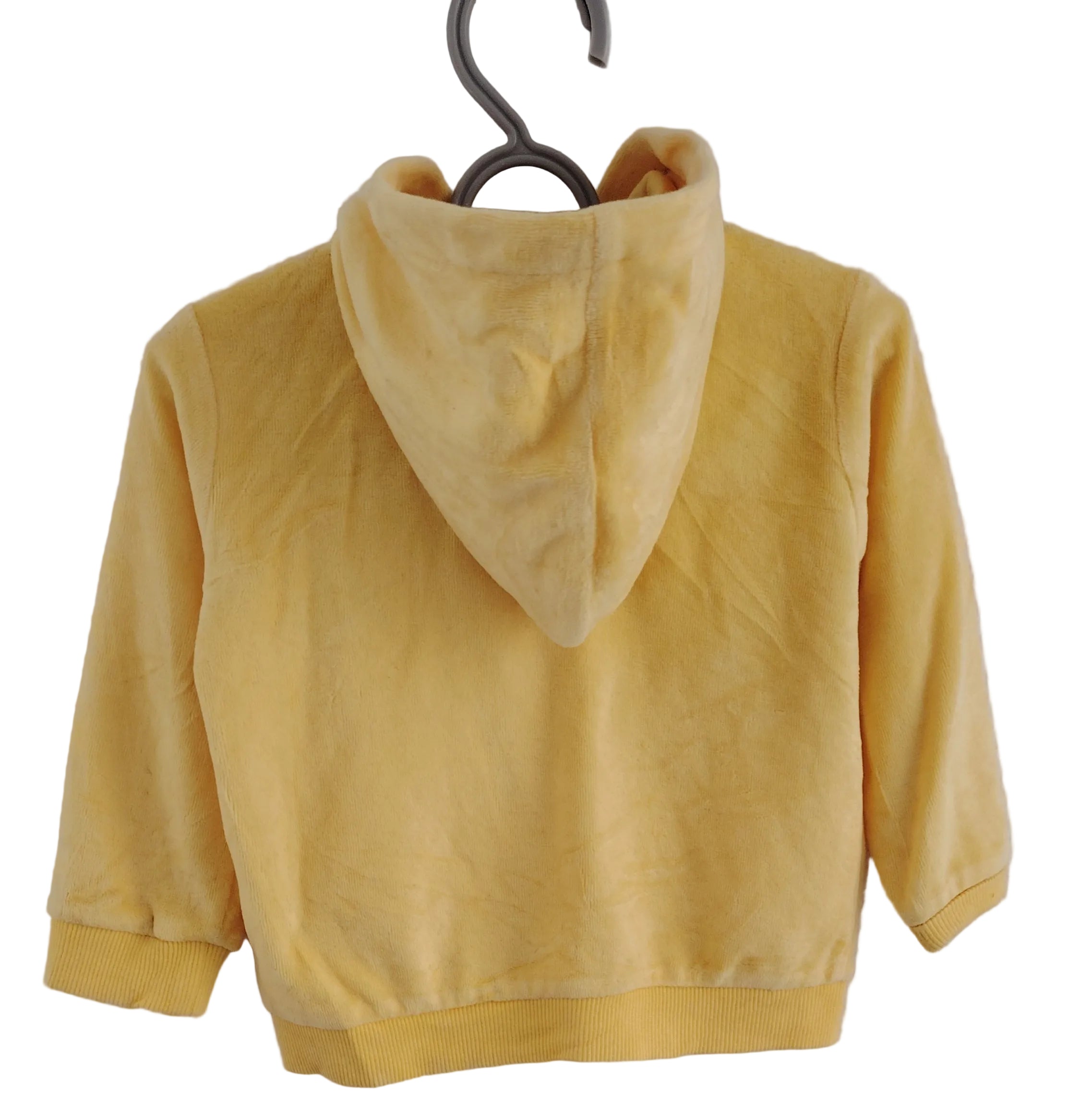 Gilet sweet velours fille 9 mois