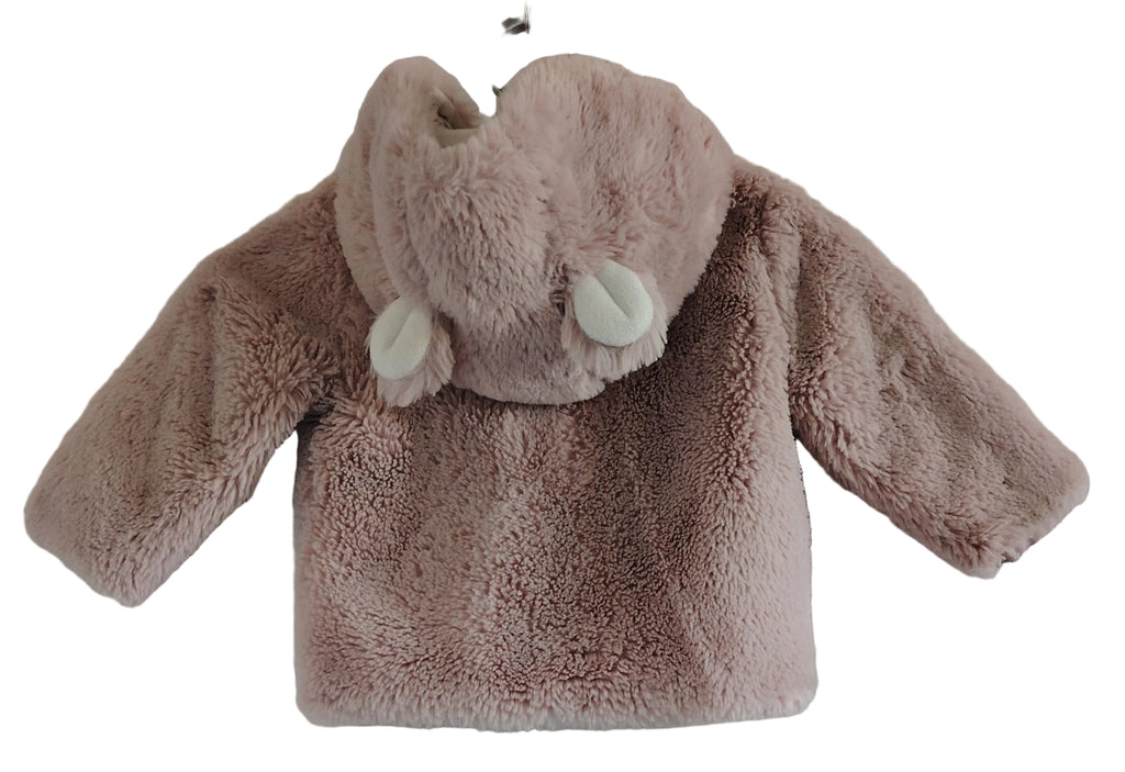 Manteau fausse fourrure fille 6-9 mois occasion