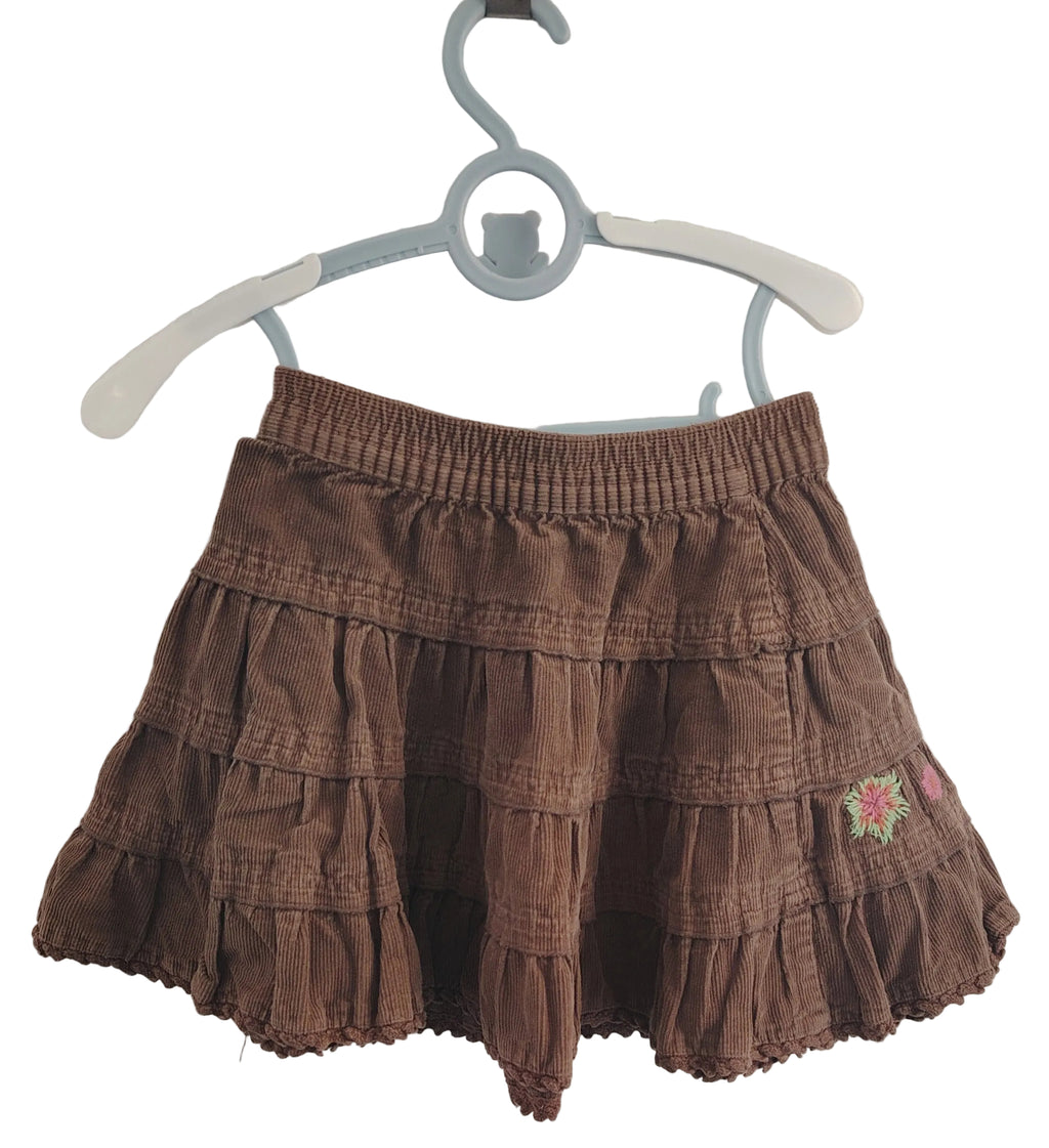 Jupe velours 4 ans