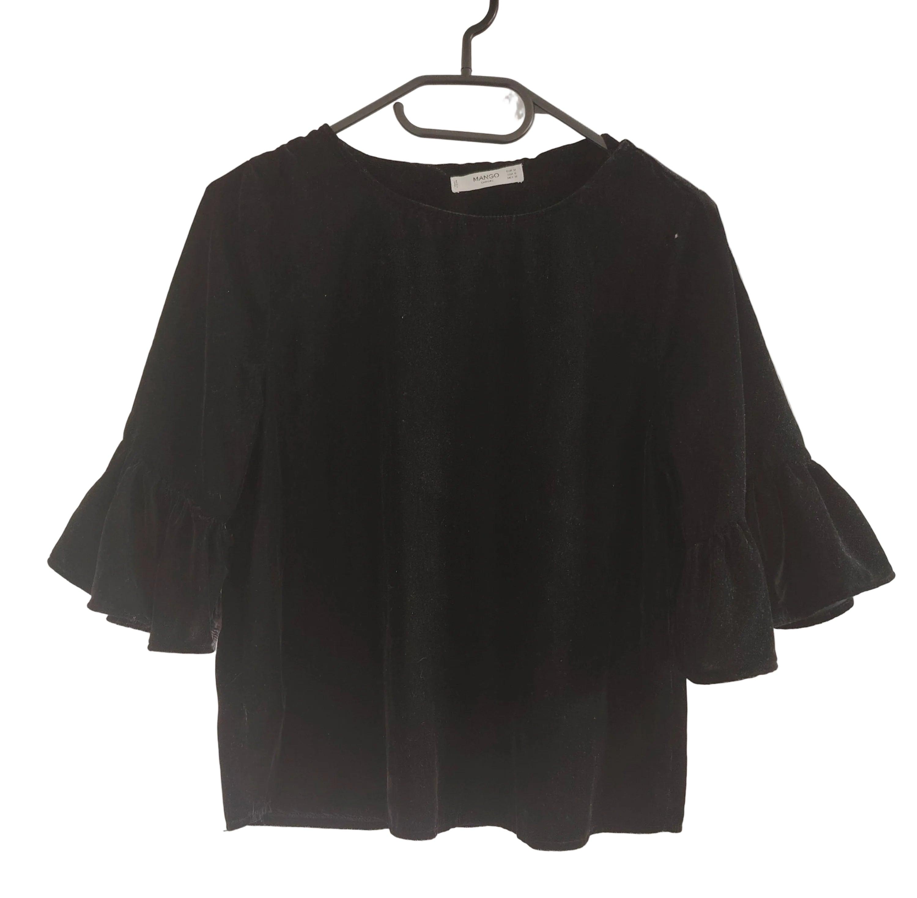 Haut velours Femme
